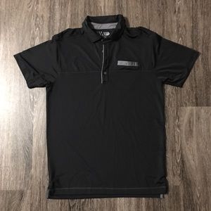 MATTE GREY POLO SHIRT
